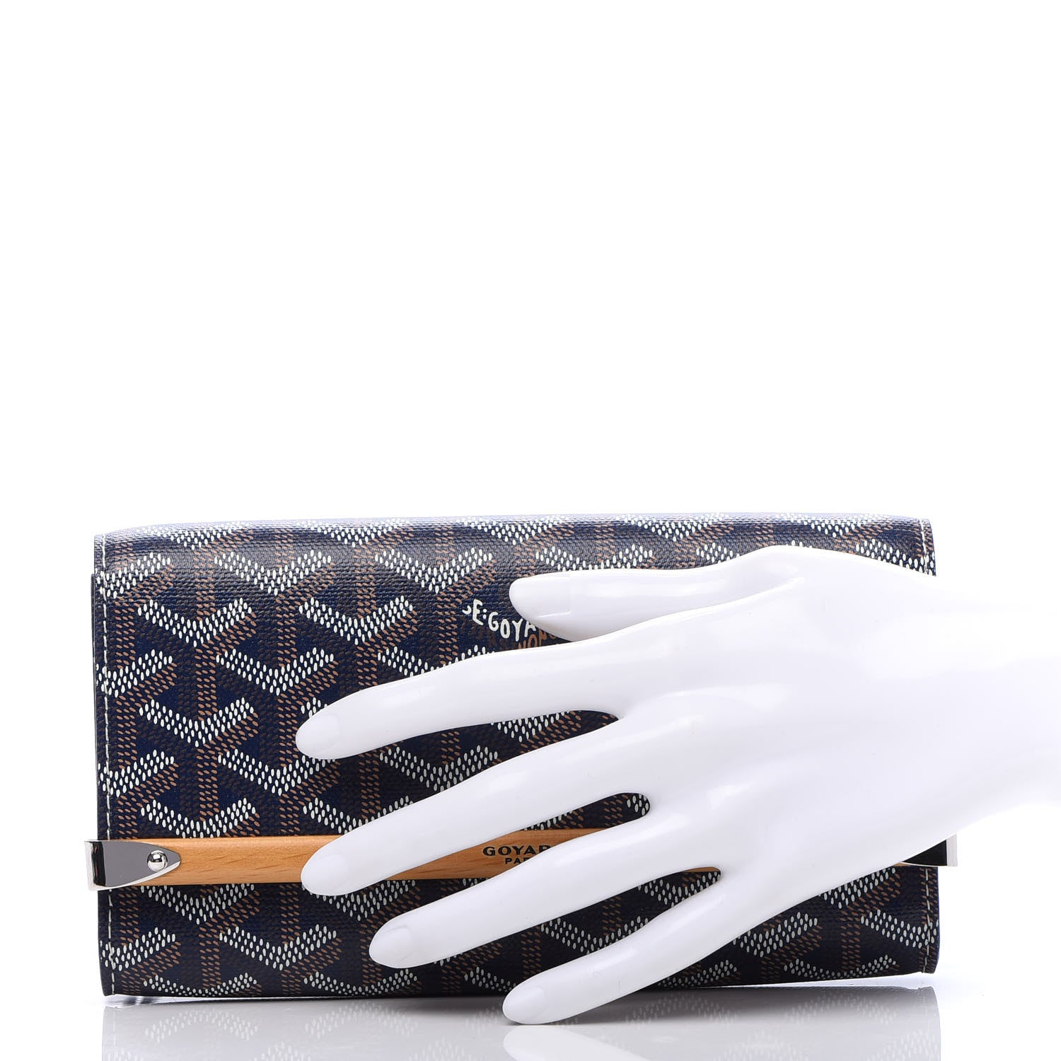 Goyard Goyardine Monte Carlo Mini Phone Case Navy 2 of 9