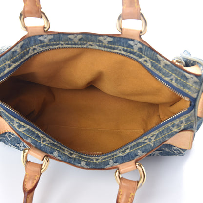 Louis Vuitton Monogram Denim Neo Speedy Blue 5 of 12