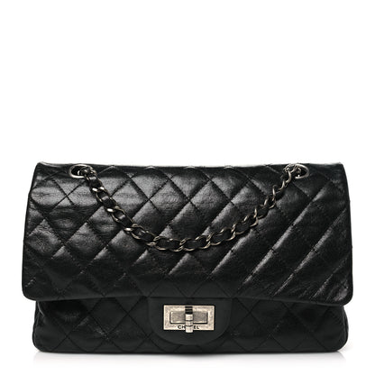 Chanel Aged Calfskin Quilted 2.55 Reissue 225 Flap Black 1 of 11