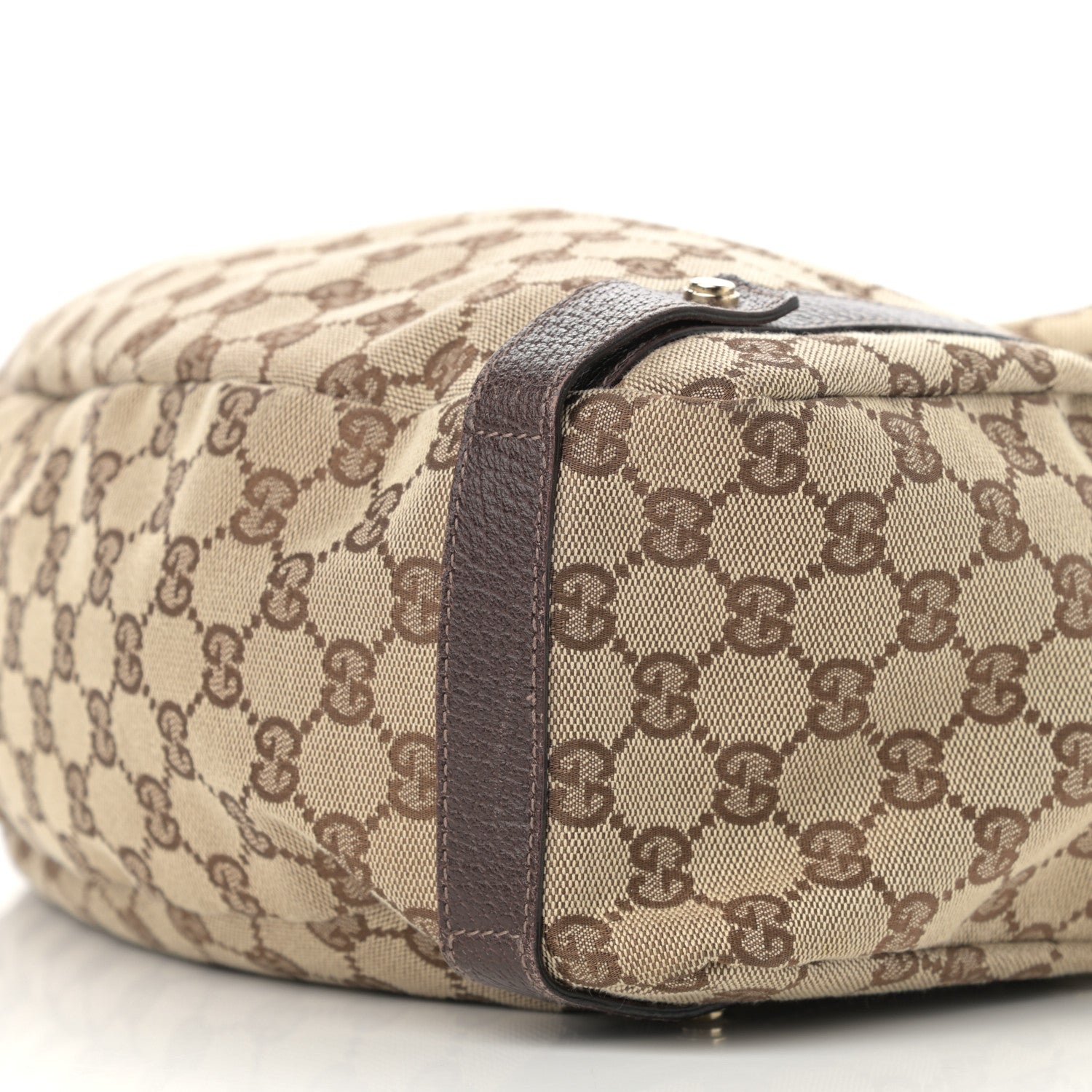 Gucci Monogram Medium Abbey Shoulder Bag Dark Brown 10 of 10