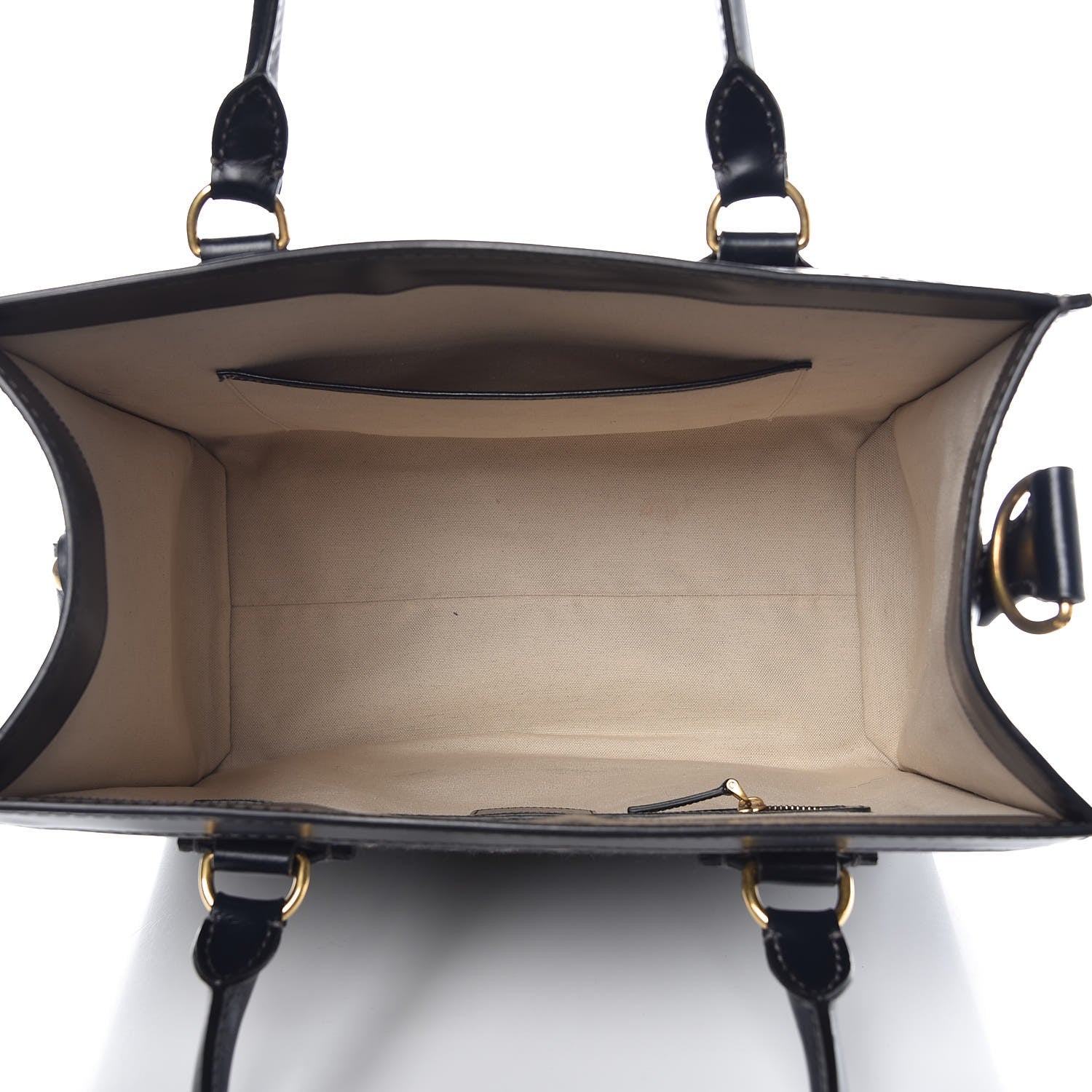 Christian Dior Oblique Tote Bag Blue 5 of 10