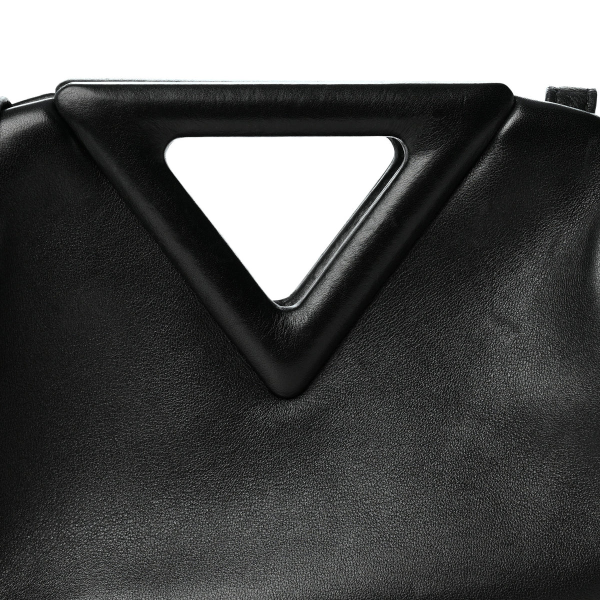Bottega Veneta Calfskin Small The Point Triangle Bag Black 6 of 8