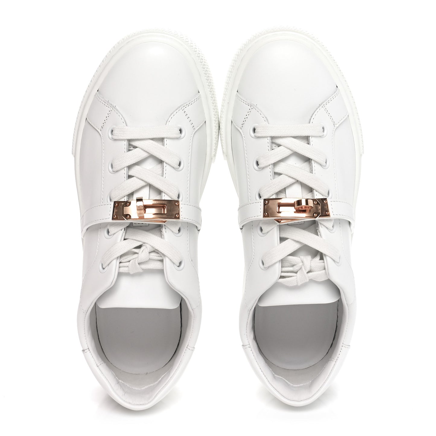 Calfskin Day Sneakers 37 White