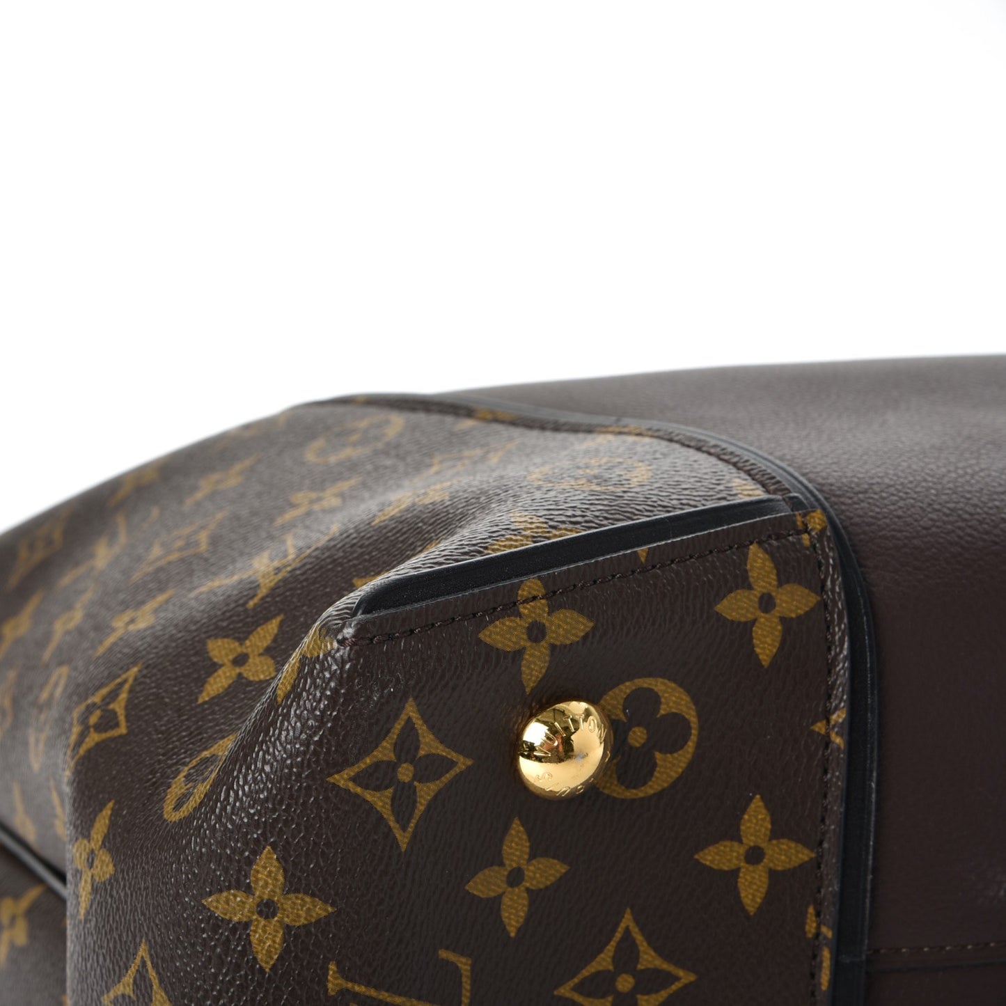 Veau Cachemire Monogram Tote W PM Chocolate