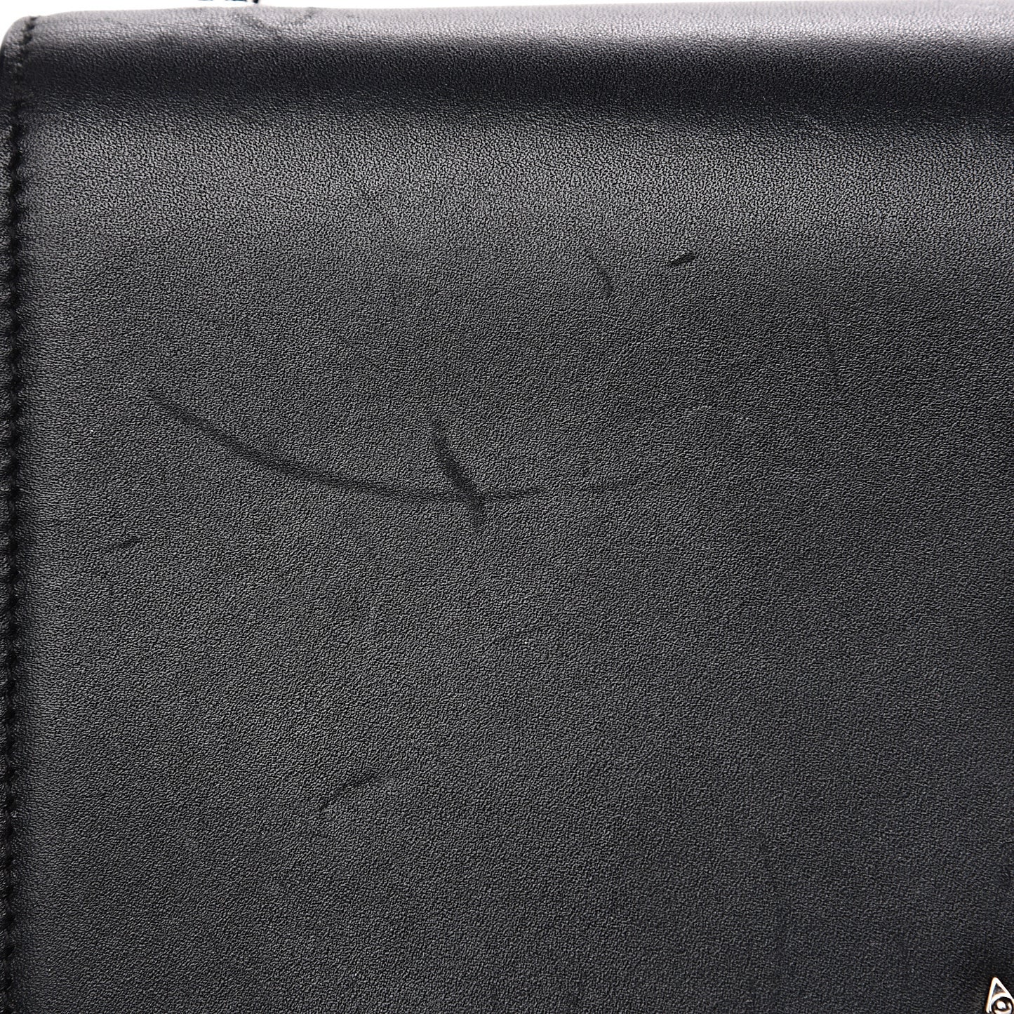 Smooth Calfskin Medium Classic Monogram Kate Tassel Satchel Black