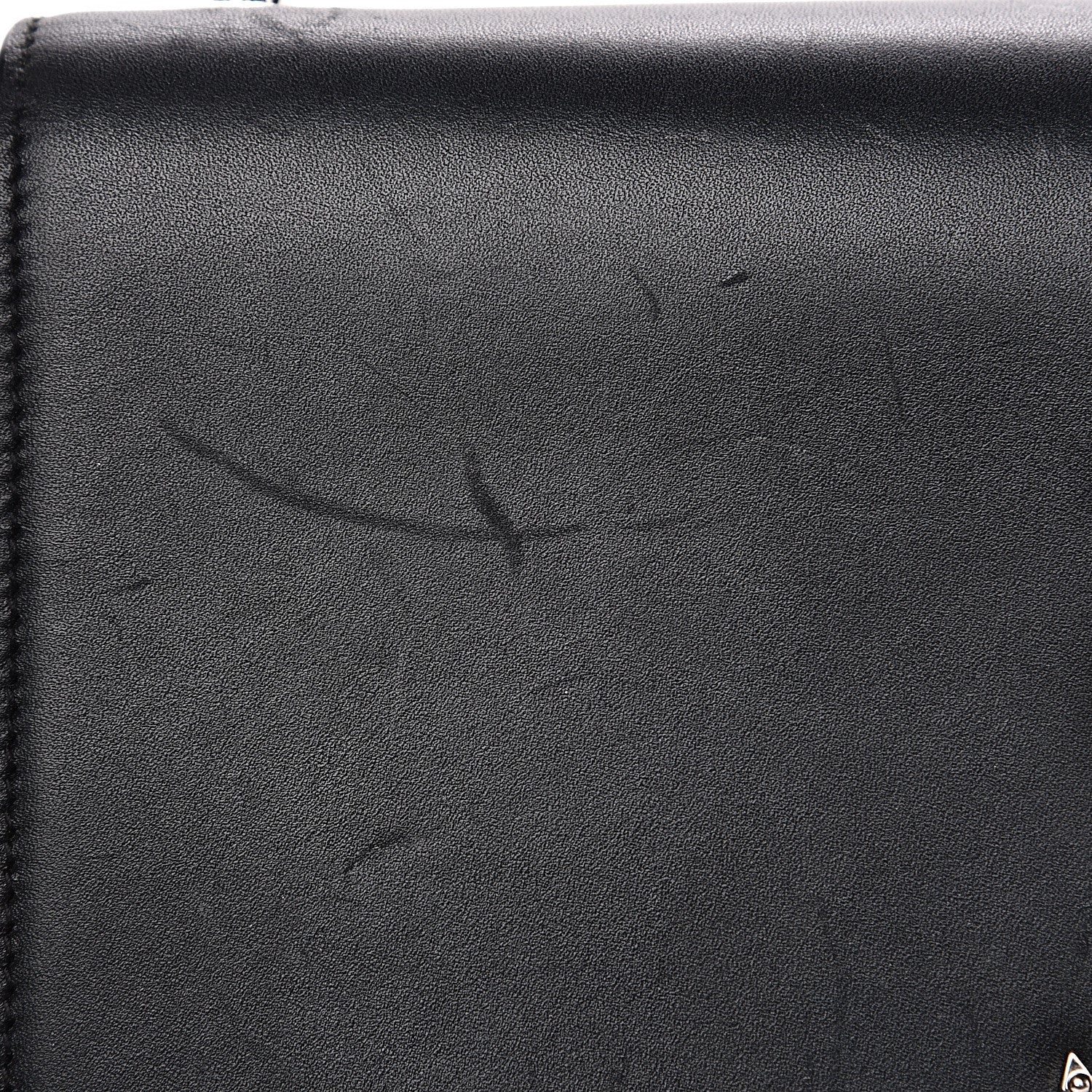 Saint Laurent Smooth Calfskin Medium Classic Monogram Kate Tassel Satchel Black 12 of 15