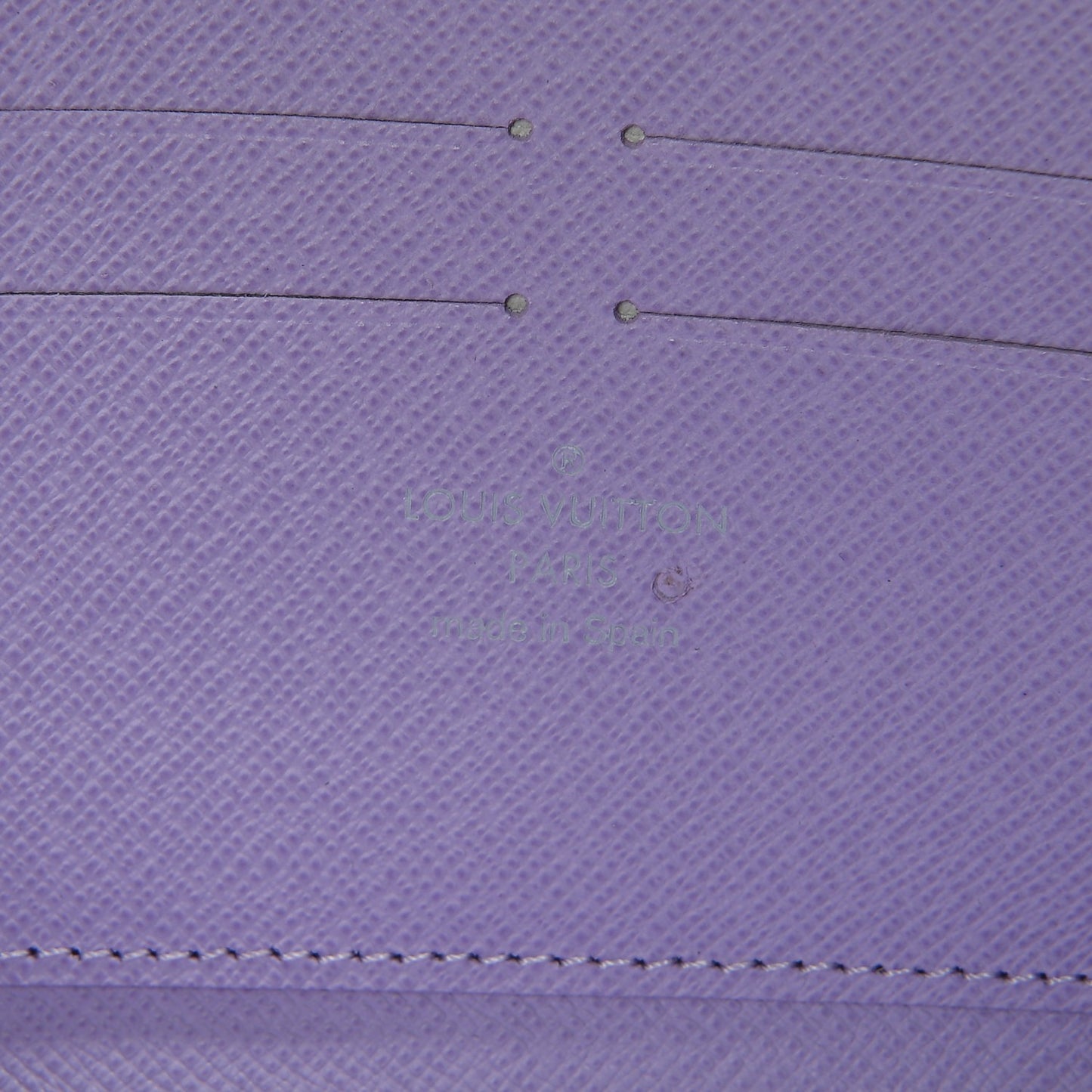 Monogram Multicolor Zippy Wallet Black Violet