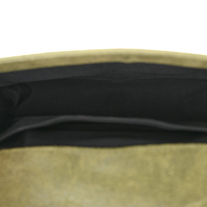 Chanel Goatskin Chesterfield Quilted Medium Celtic Boy Flap Green 5 of 11