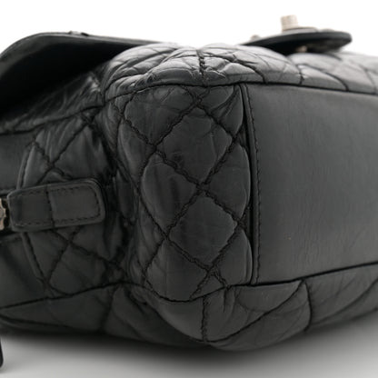 Chanel Aged Calfskin Medium New Portobello Flap Black 9 of 11