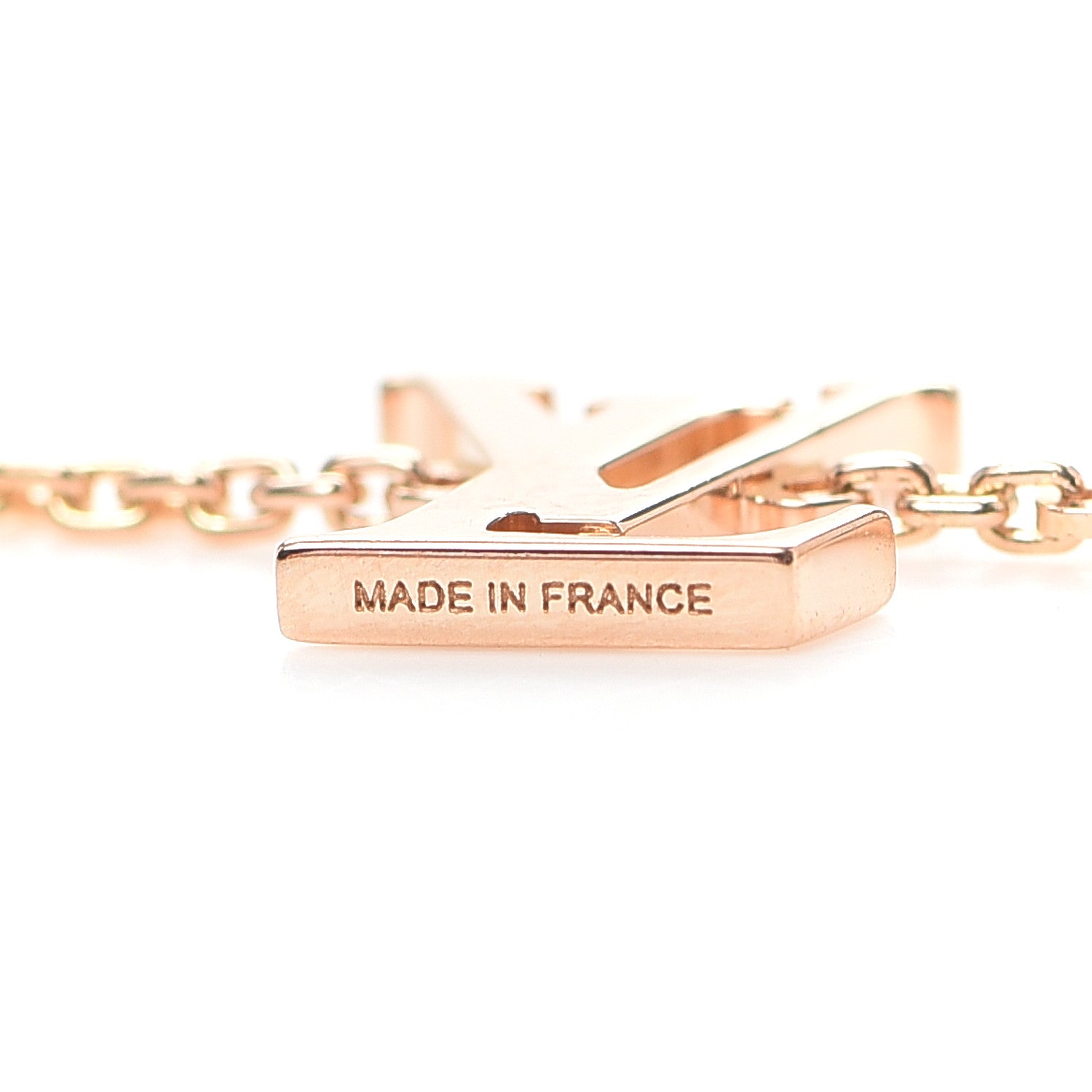 Louis Vuitton 18K Pink Gold Diamond Idylle Blossom LV Pendant Necklace 5 of 5