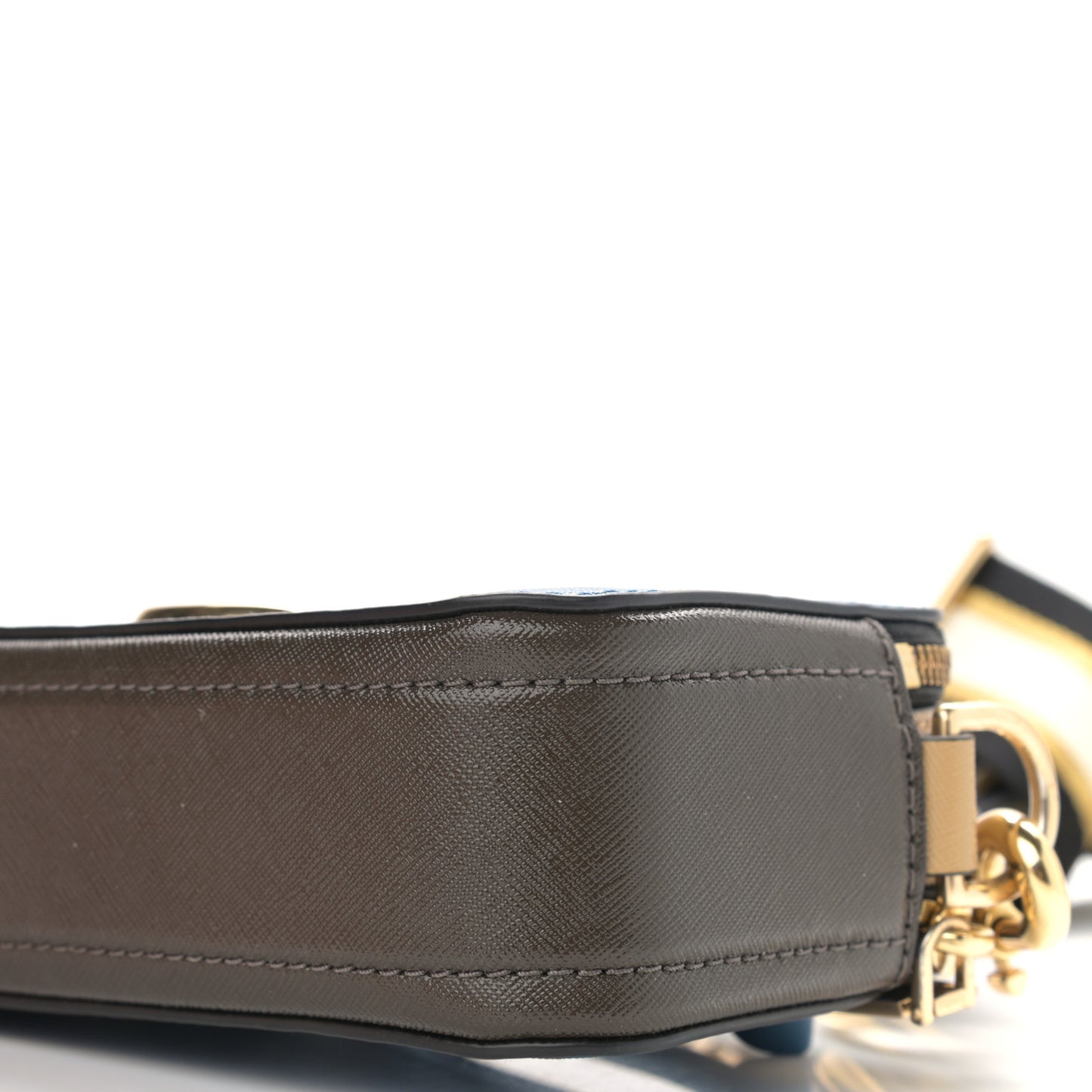 Saffiano Small Snapshot Camera Bag Blue