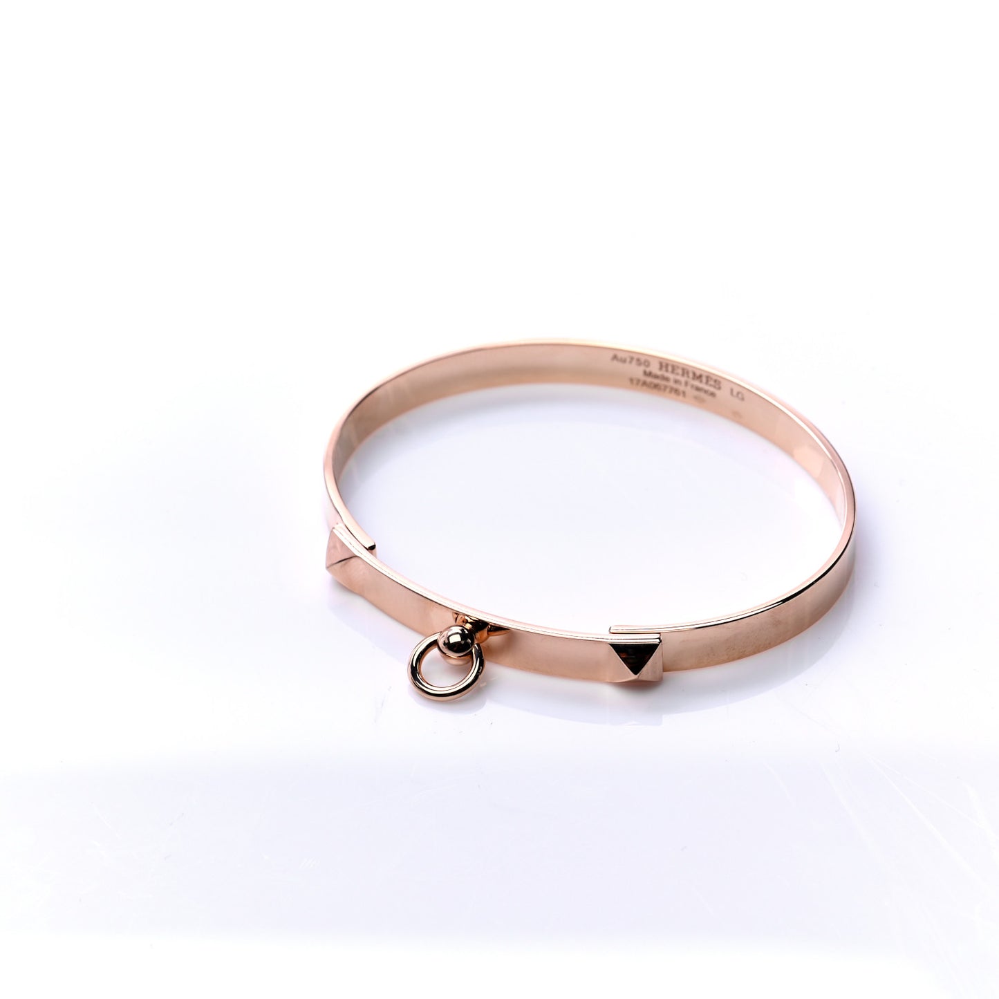 18K Yellow Gold PM Collier De Chien Bracelet LG