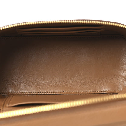 Prada Vitello Daino Mini Vanity Top Handle Bag Caramel 5 of 9