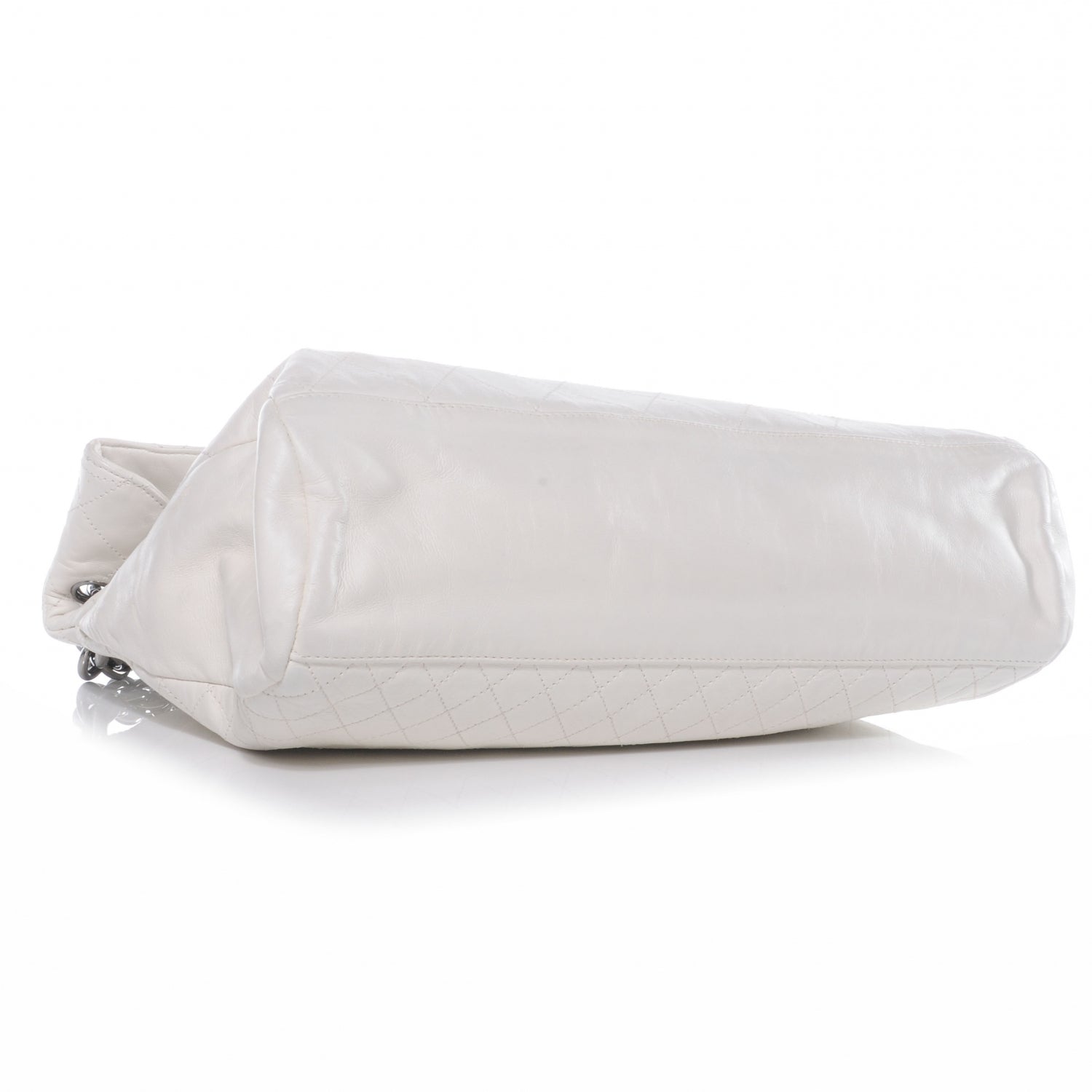 Chanel Lambskin New Lock Flap White 4 of 8