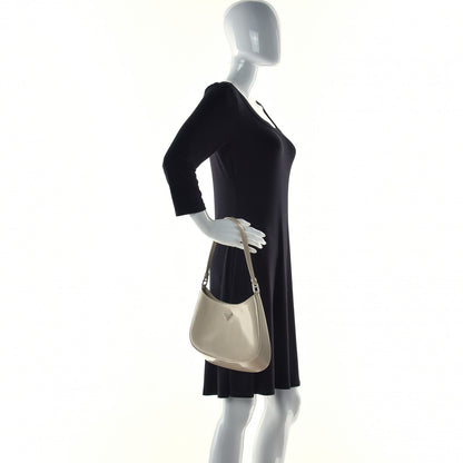 Prada Spazzolato Cleo Shoulder Bag Deserto 2 of 10