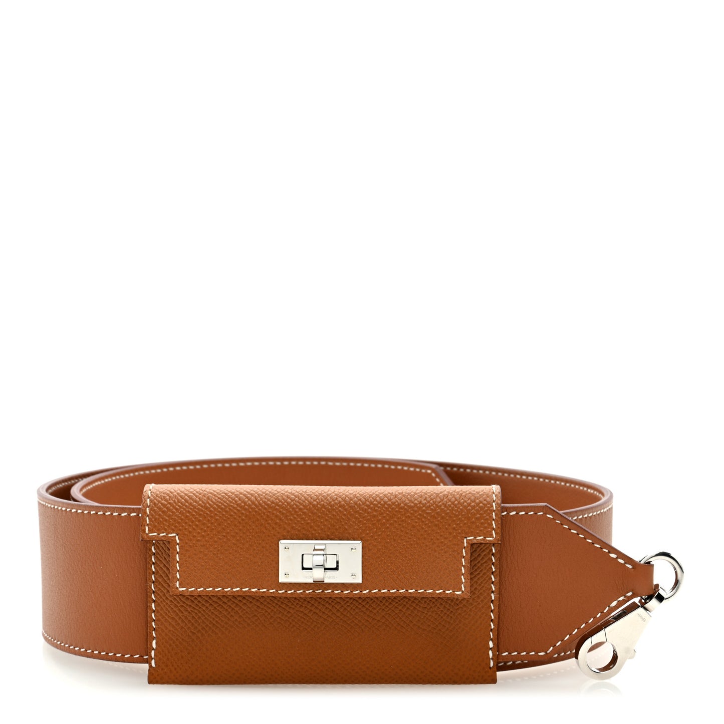 Swift Epsom Pocket Kelly Shoulder Strap Gold