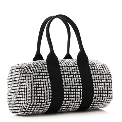 Alexander Wang Mesh Crystal Cruiser Mini Duffle White 3 of 6