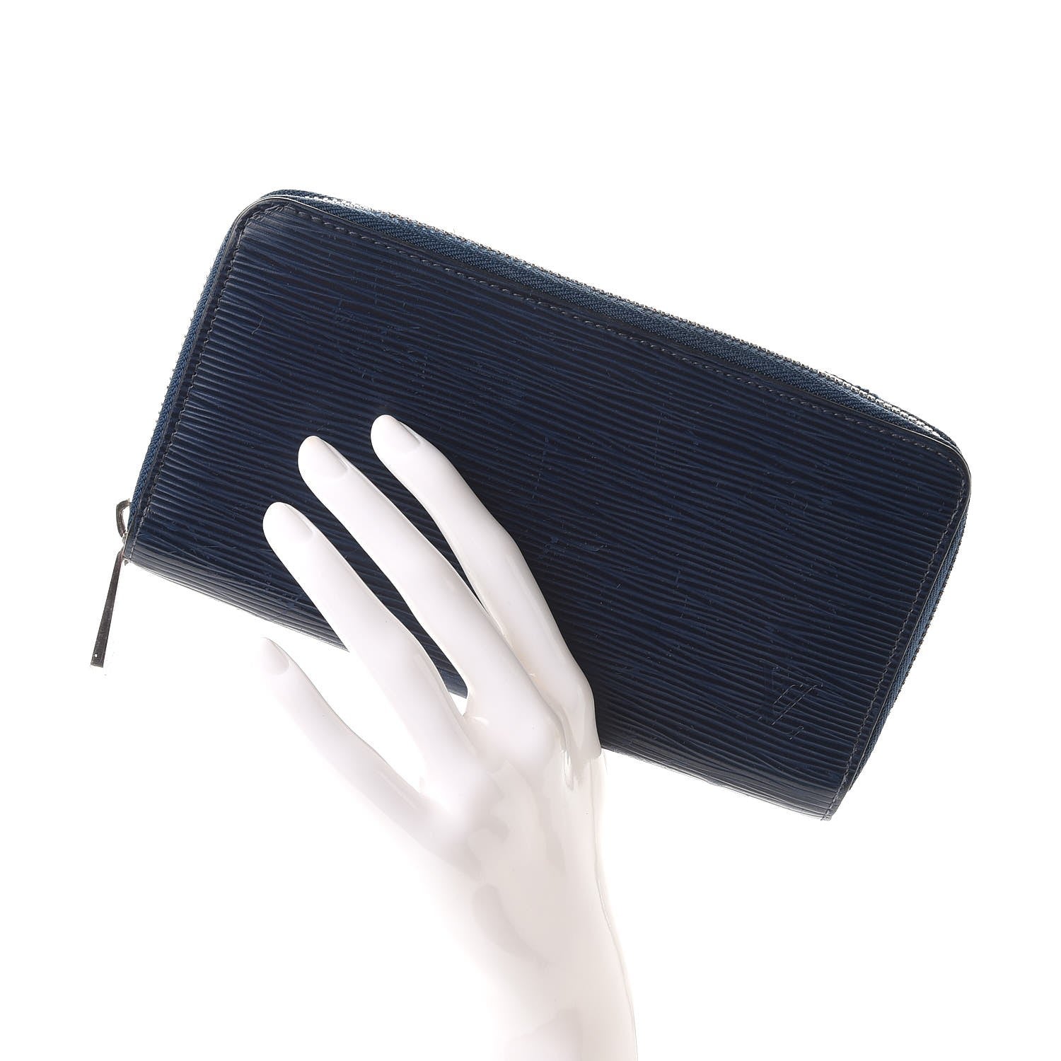 Louis Vuitton Epi Zippy Wallet Indigo 2 of 13