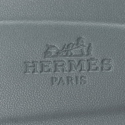 Hermes Epsom Oran Sandals 37.5 Gris Antarctique 8 of 10