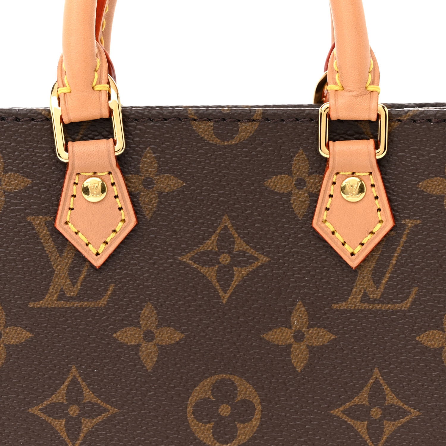 Louis Vuitton Monogram Petit Sac Plat 7 of 9