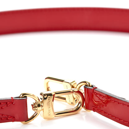Louis Vuitton Patent 23mm Shoulder Strap Cherry 3 of 5