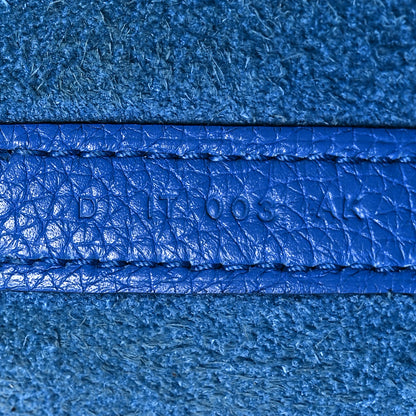 Hermes Taurillon Maurice Picotin Lock 22 MM Bleu Zellige 7 of 11