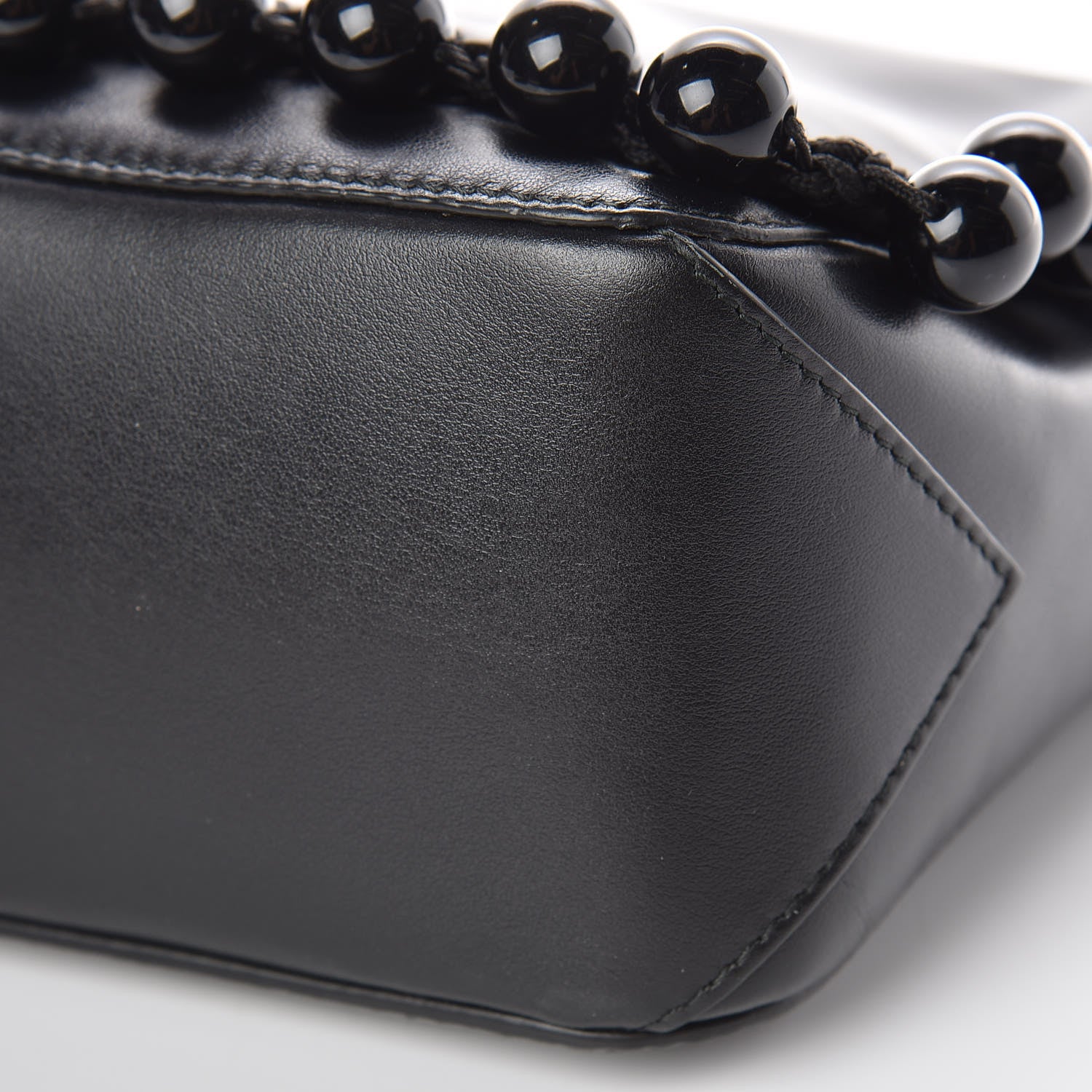 Proenza Schouler Calfskin Small Spheres Courier Black 10 of 10