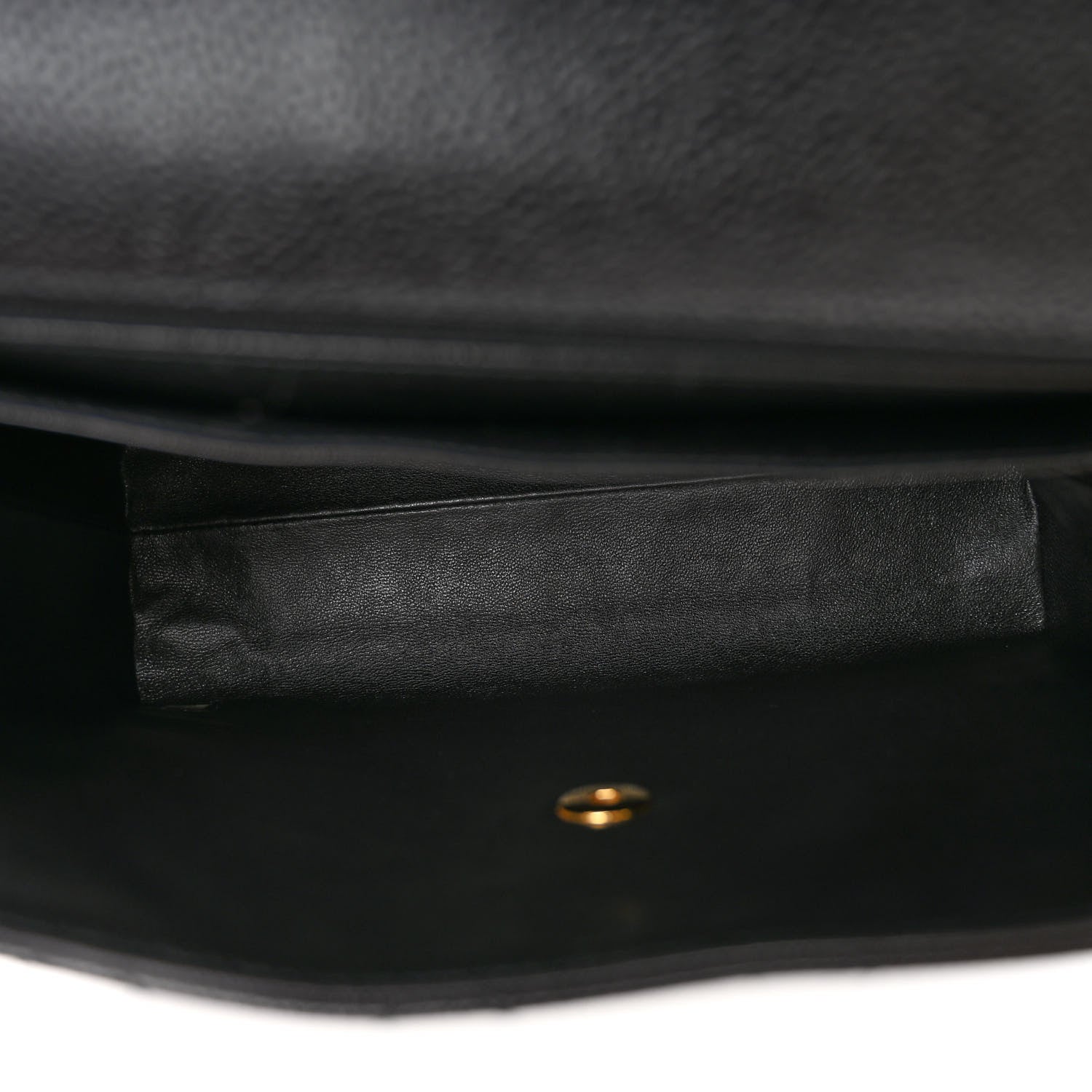 Chanel Caviar Quilted Jumbo Kelly Flap Black 5 of 10