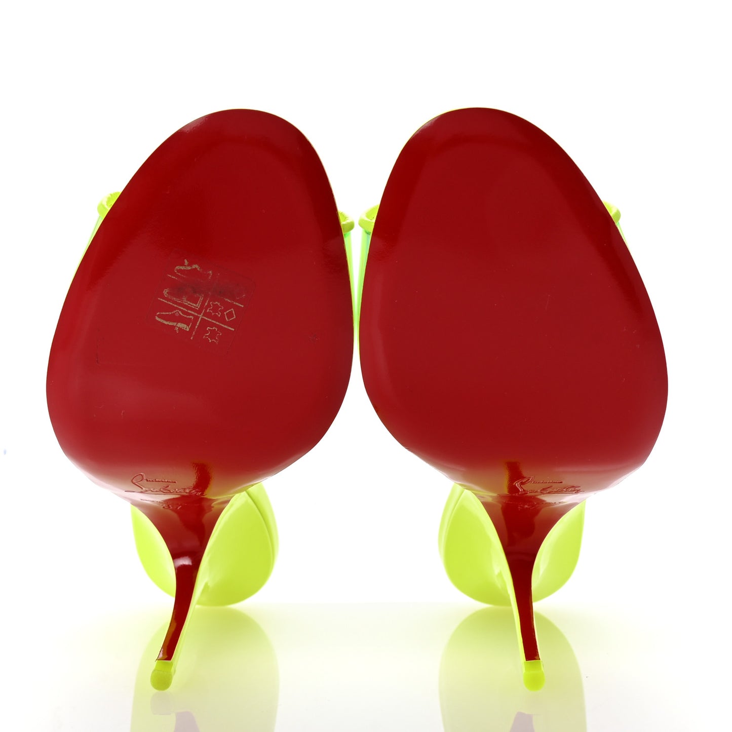PVC Just Arch 100 Slide Sandals 37 Neon Yellow