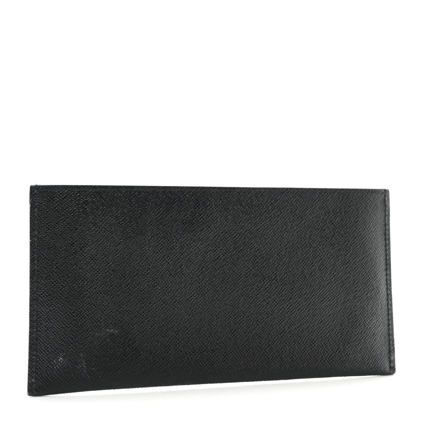 Calfskin Felicie Chain Wallet Card Holder Insert Black
