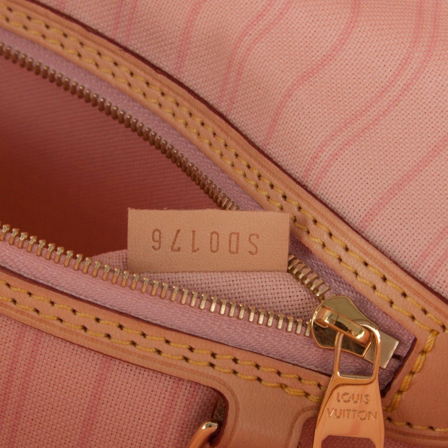 Damier Azur Delightful MM Pink