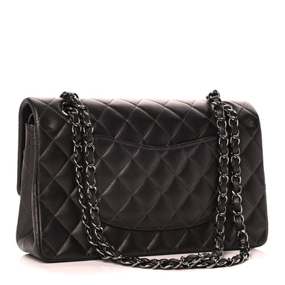 Chanel Lambskin Quilted Medium Double Flap So Black 3 of 13