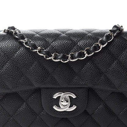 Chanel Caviar Quilted Mini Rectangular Flap Black 11 of 12