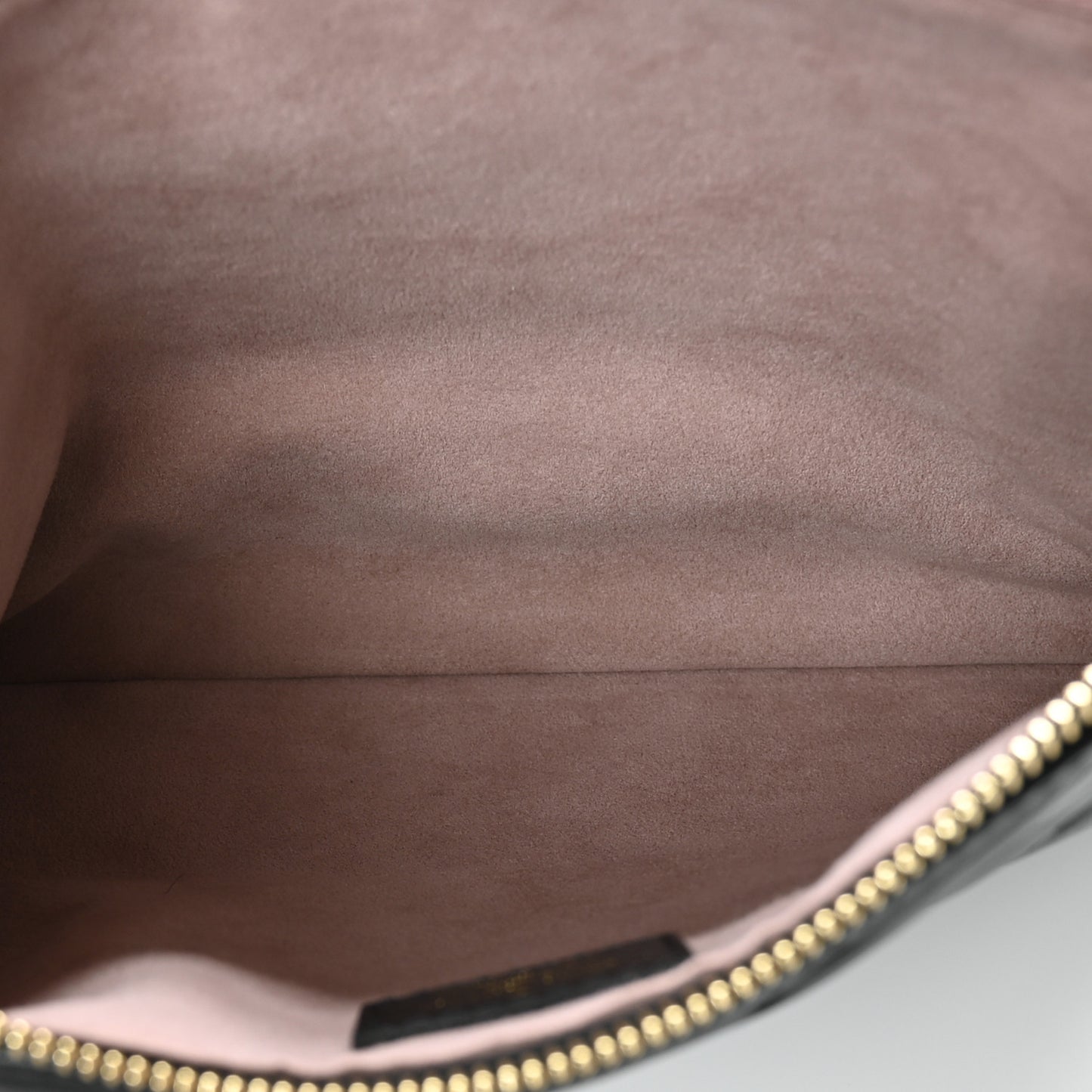Lambskin Embossed Monogram Coussin PM Black
