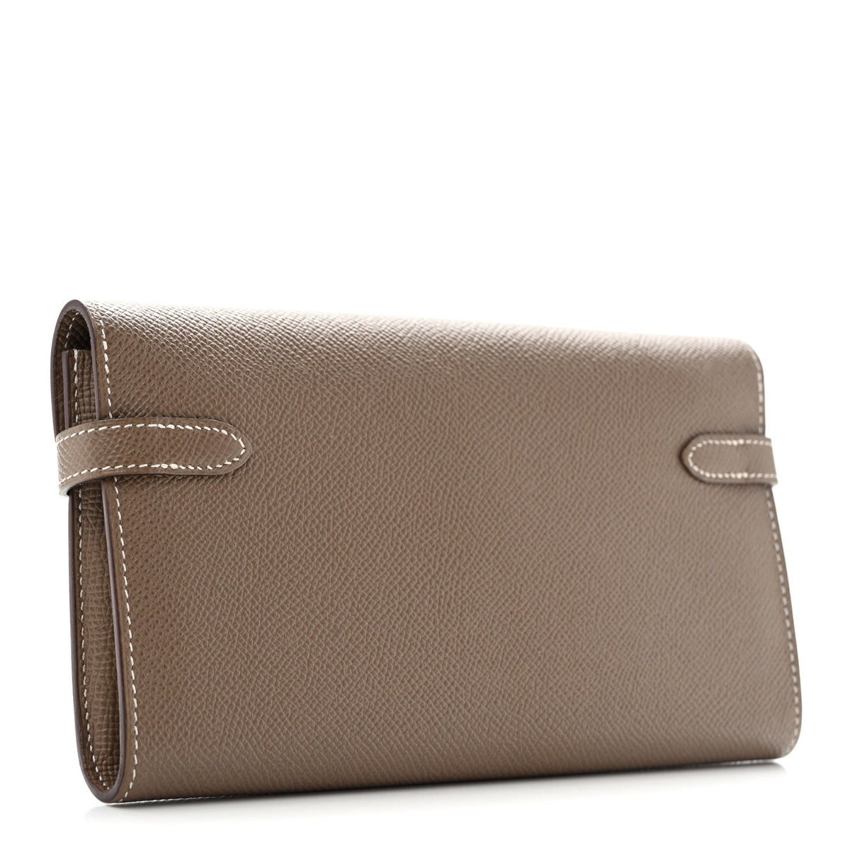 Hermes Epsom Kelly Longue Wallet Etoupe 3 of 9