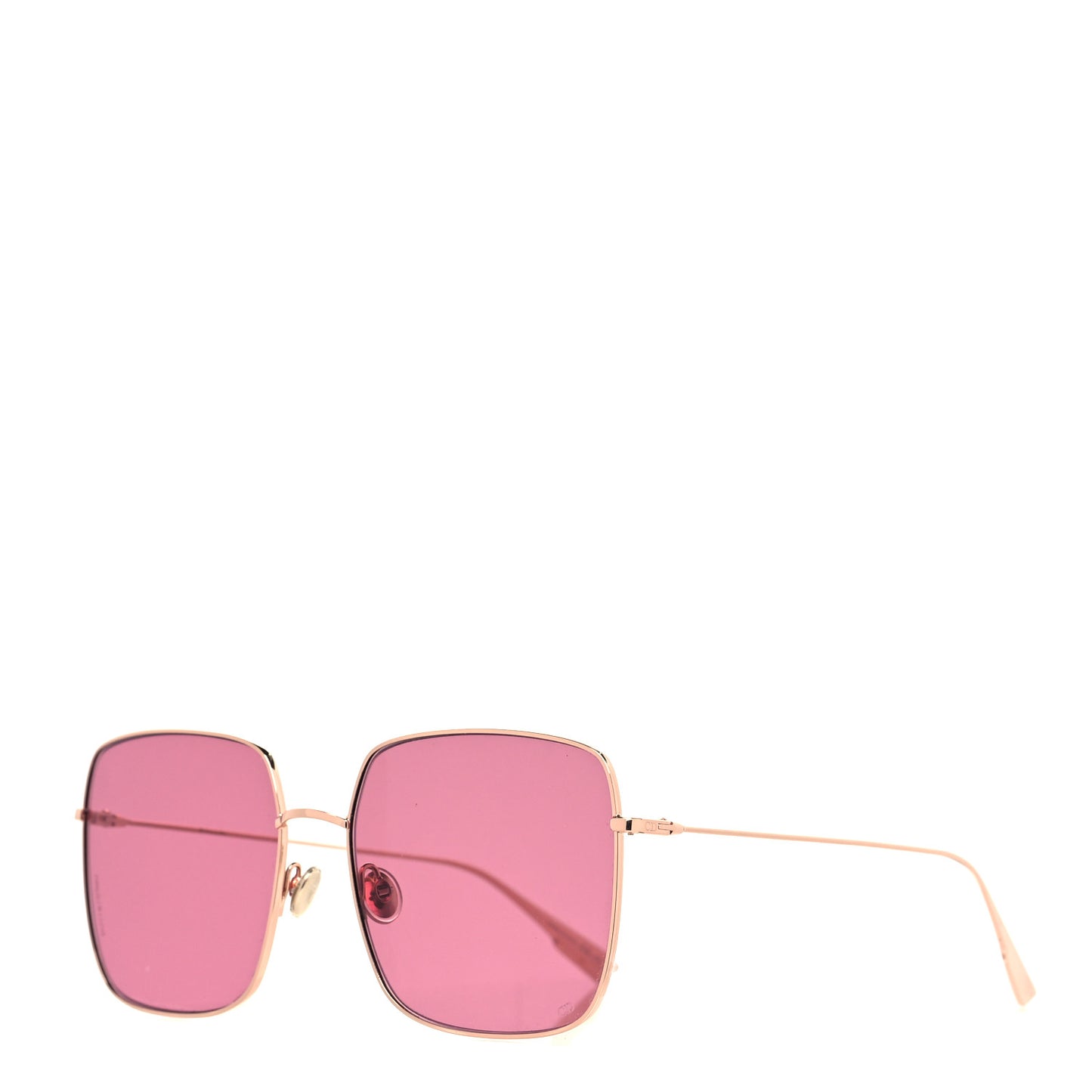 Metal Stellaire 1 Square Sunglasses Gold