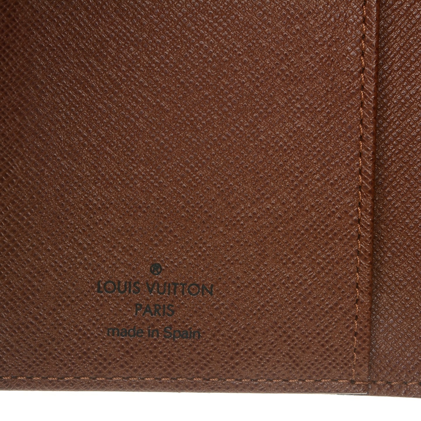 Monogram Pocket Agenda Cover