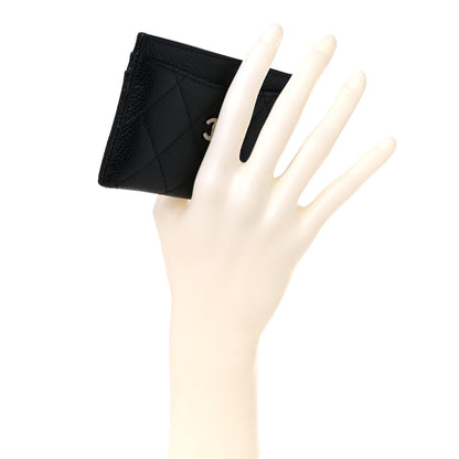 Chanel Caviar Quilted Card Holder Black 2 of 7