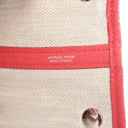 Hermes Vache Country Garden Party MM 36 Rose Jaipur 6 of 7