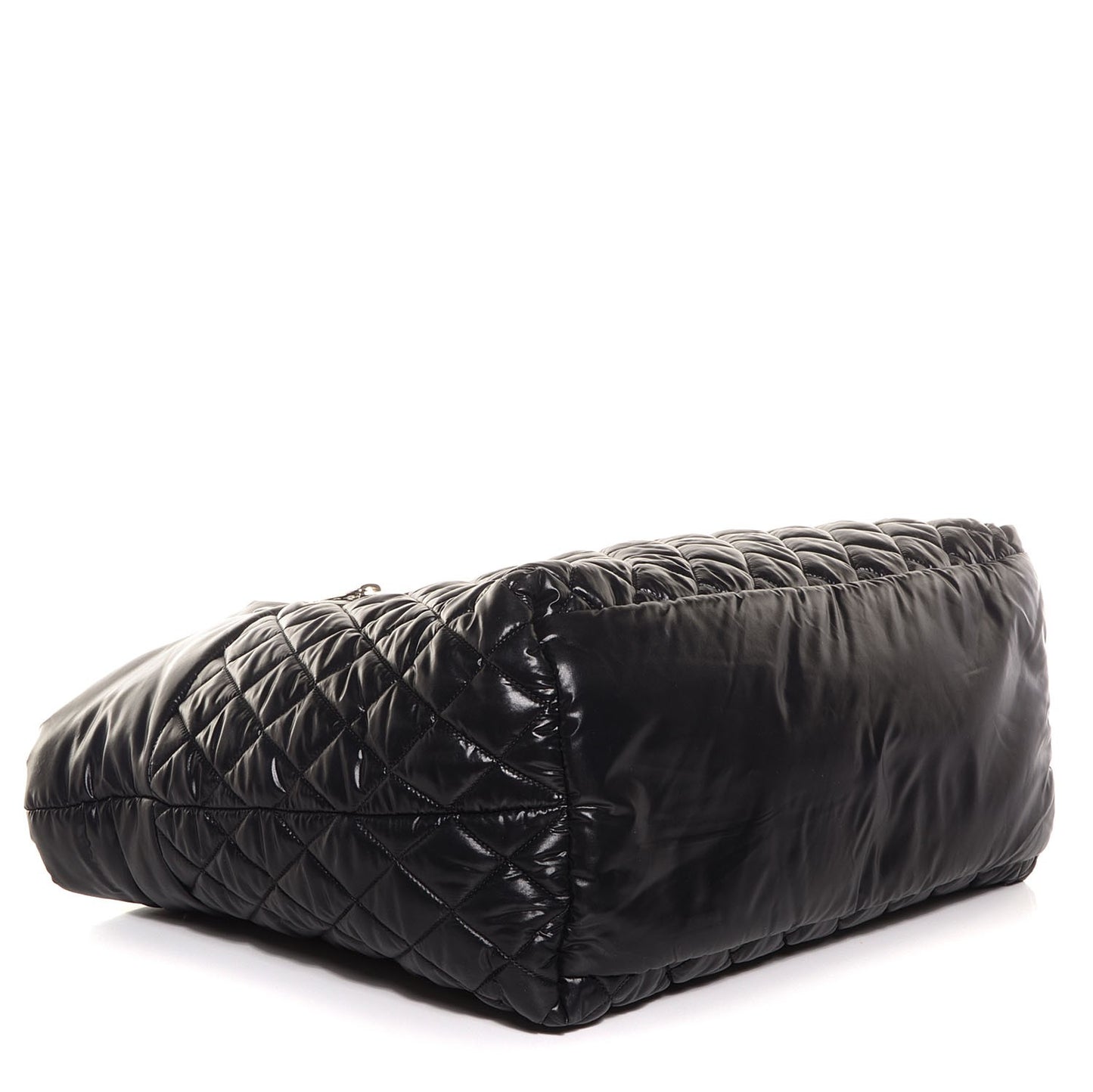 Nylon Coco Cocoon Large Tote Black