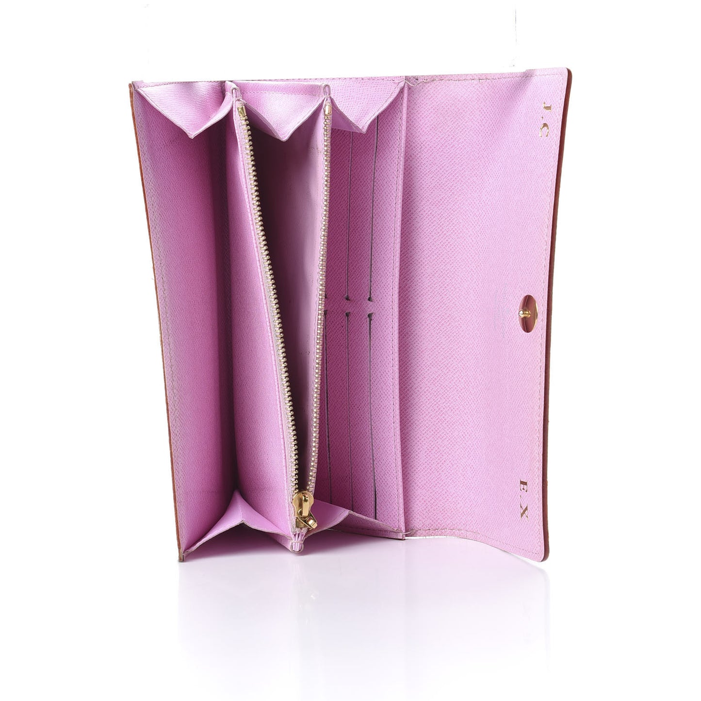 Monogram Multicolor Sarah Wallet White Litchi