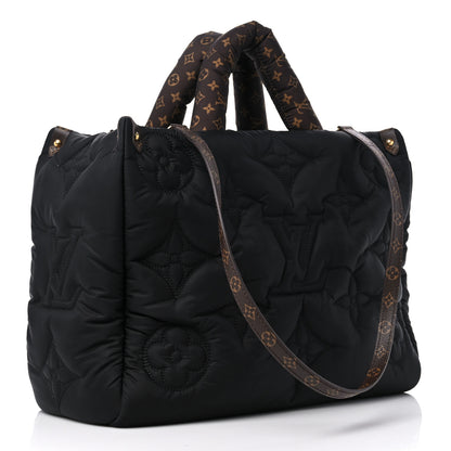 Louis Vuitton Econyl Monogram Pillow Giant Onthego MM Black 3 of 8