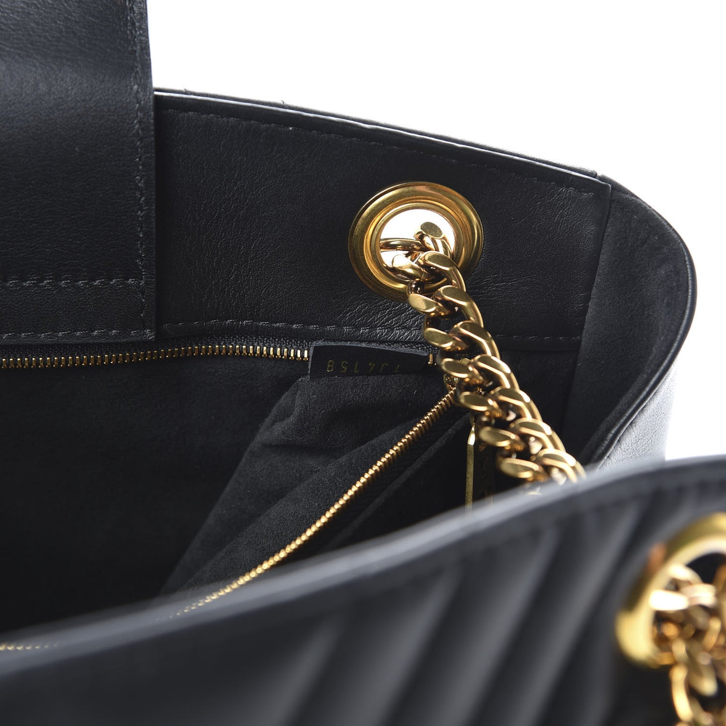 Calfskin New Wave Chain Tote Black