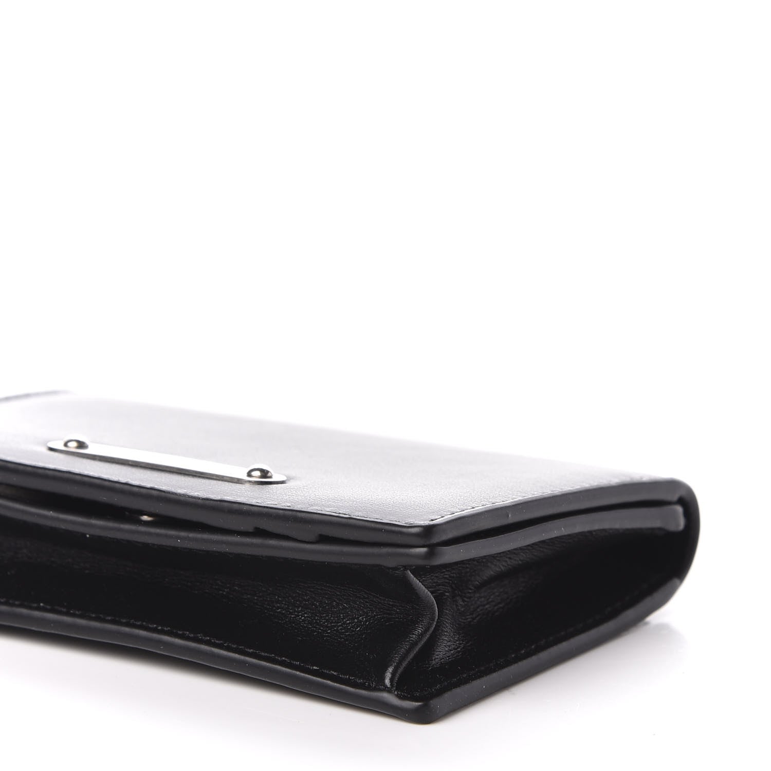 Saint Laurent Smooth Calfskin Business Card Case Black 9 of 9