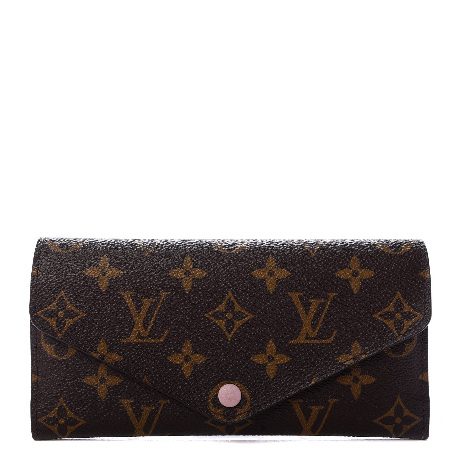 Louis Vuitton Monogram Josephine Wallet Rose Ballerine 1 of 9