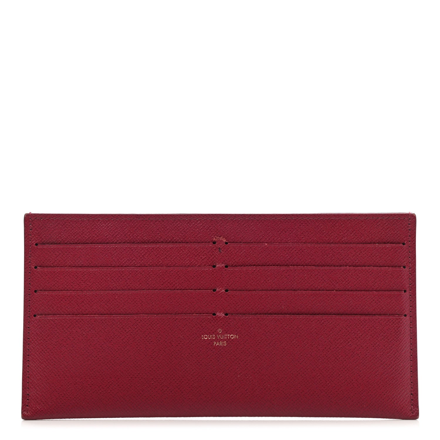 Louis Vuitton Calfskin Felicie Card Holder Insert Fuchsia 1 of 9