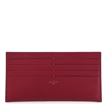 Louis Vuitton Calfskin Felicie Card Holder Insert Fuchsia 1 of 9