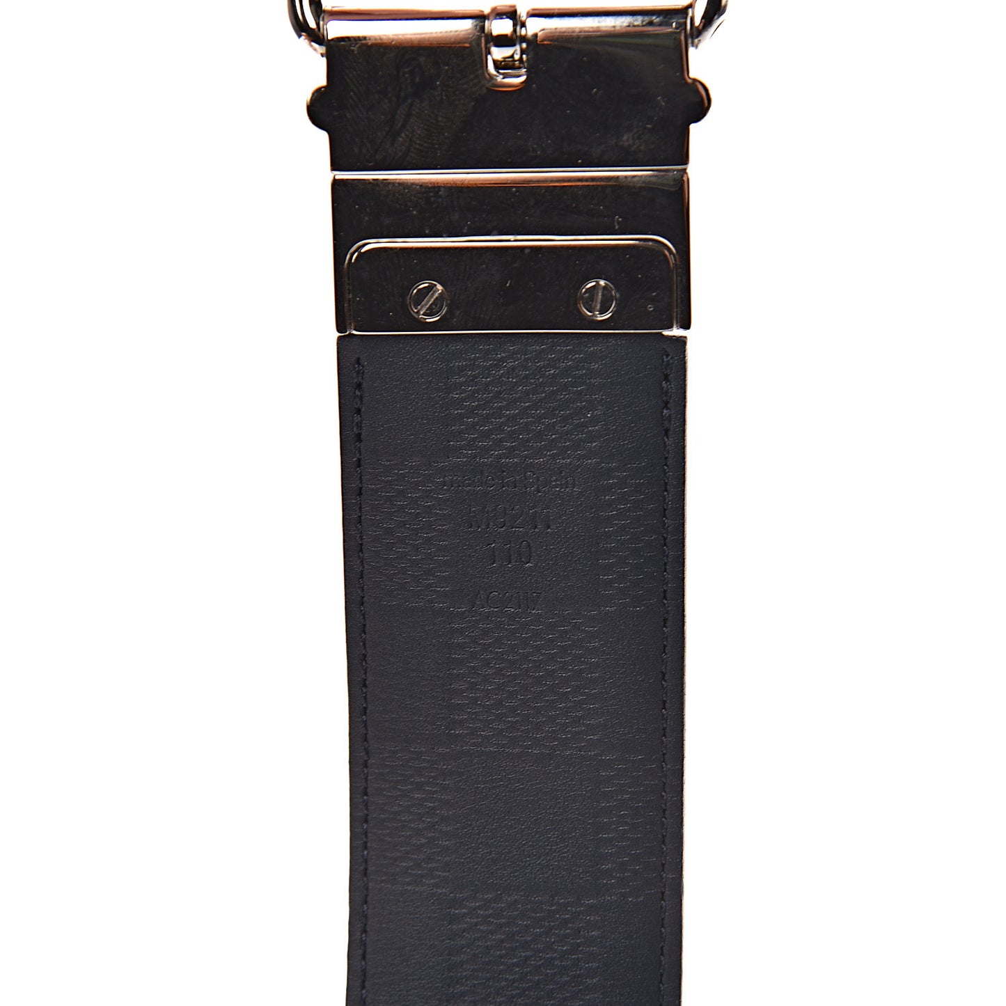 Damier Cobalt 40mm Reversible Belt 110 Infini