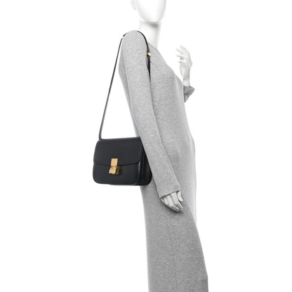 Celine Box Calfskin Medium Classic Box Flap Bag Black 2 of 10
