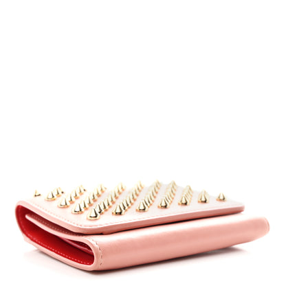 Christian Louboutin Calfskin Spiked Macaron Mini Spiked Wallet Ronsard 4 of 7